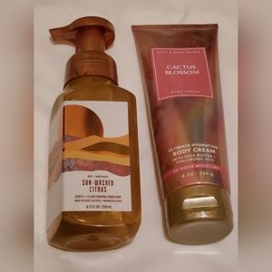 NWT Bath & Body Works Body Cream and Foaming Hand Soap